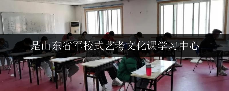 是山東省軍校式藝考文化課學(xué)習中心